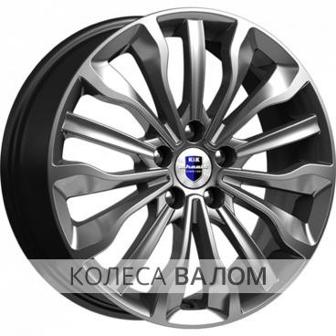 K&K KC756 6.5x17 5x108 ET50 63.35 дарк платинум Атакама